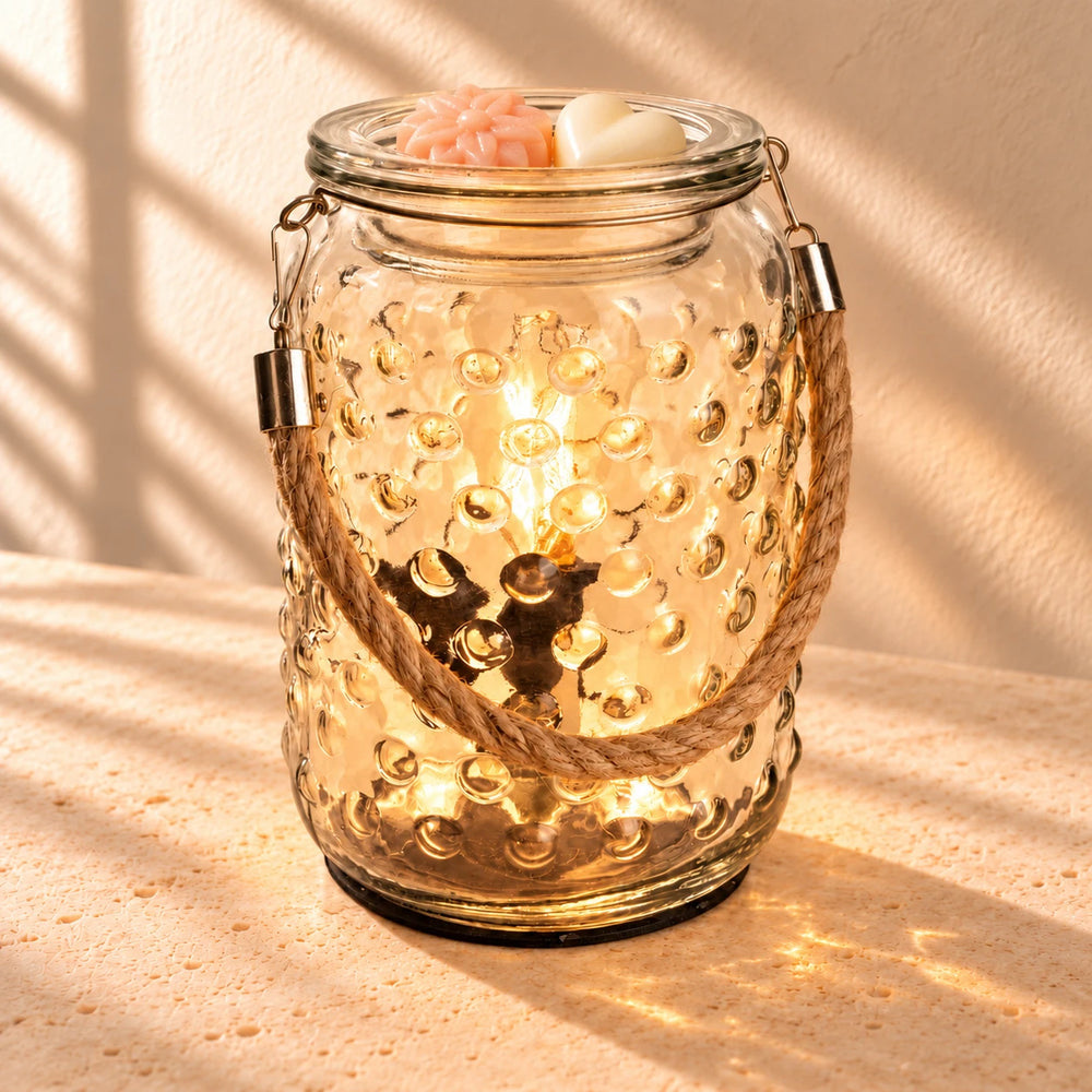 Hobnail & Rope Wax Warmer