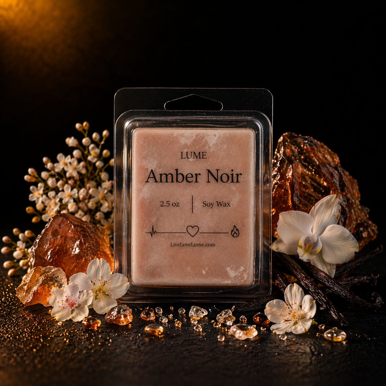 Amber Noir Wax Melts