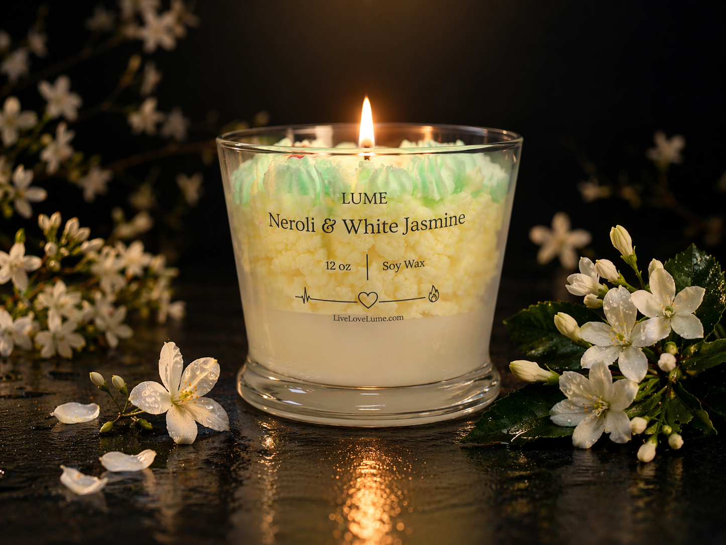 Neroli and White Jasmine 12 oz Candle