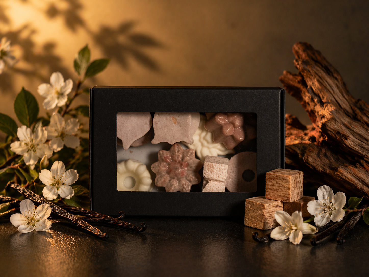 White Oak and Vanilla Mini Melt Box