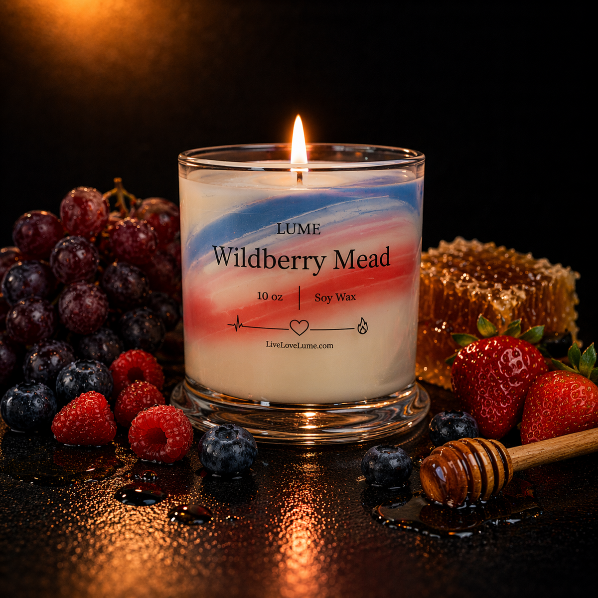 Wildberry Mead 10 oz Candle